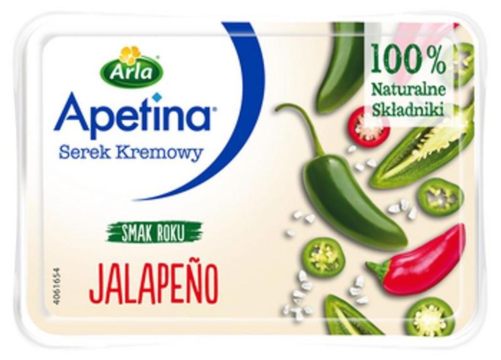 Apetina Serek Kremowy Jalapeño 125g Zdjęcie produktu 