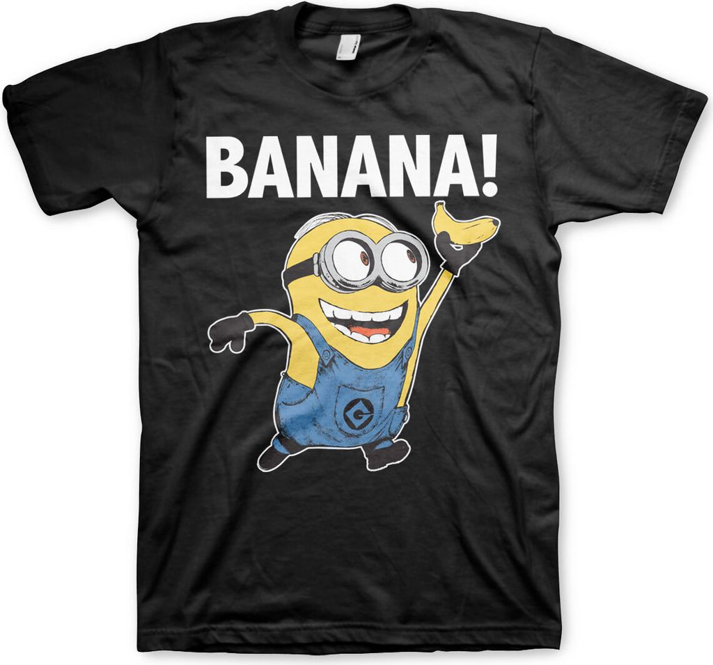 Minions - Banana! T-Shirt - XX-Large - Black Produktbild 