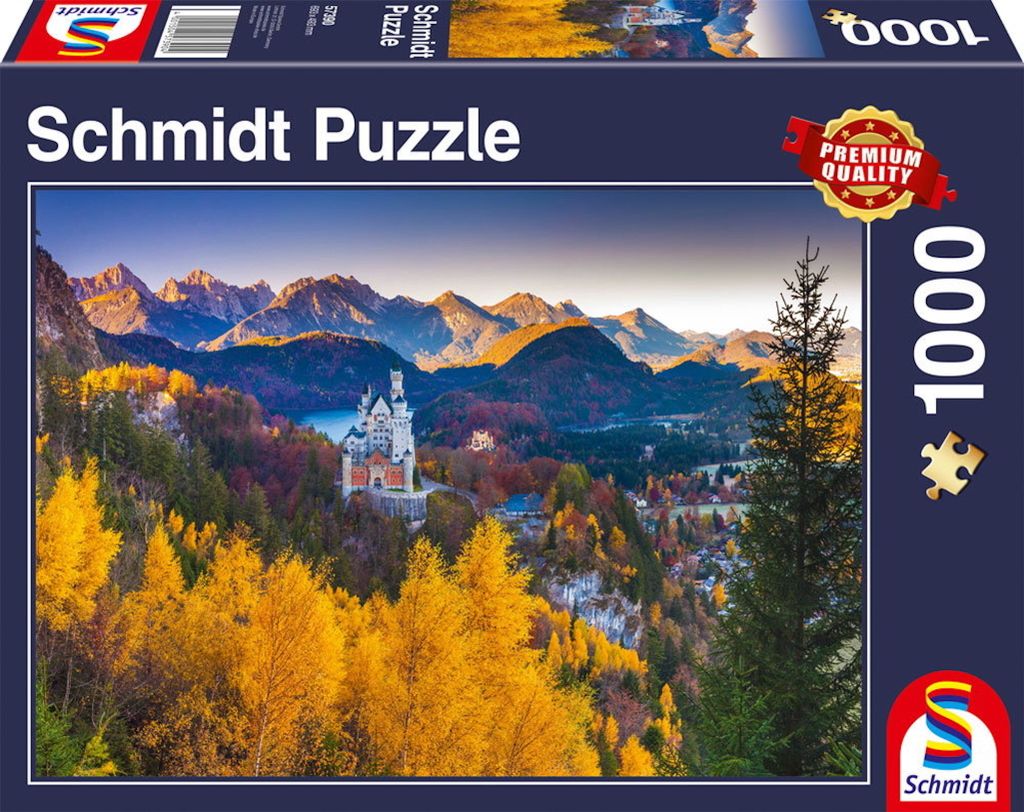 Schmidt Spiele 57390, 1000 kusov, Krajinka, 12 rok / roky Obrázok produktu 