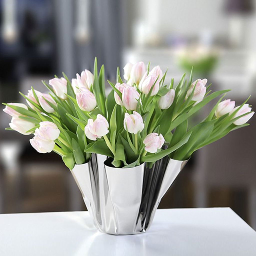 Philippi Margeaux Vase Edelstahlvase von Hand gefaltet  Produktbild 7