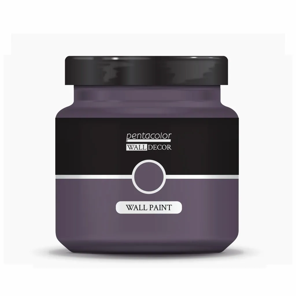 Peinture murale Prune Cendrée Pentart 1000 ml pour salon et chambre