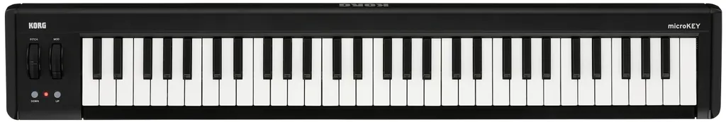 Korg microKEY2-61 Clavier Maître MIDI 61 Touches USB Alimenté Noir