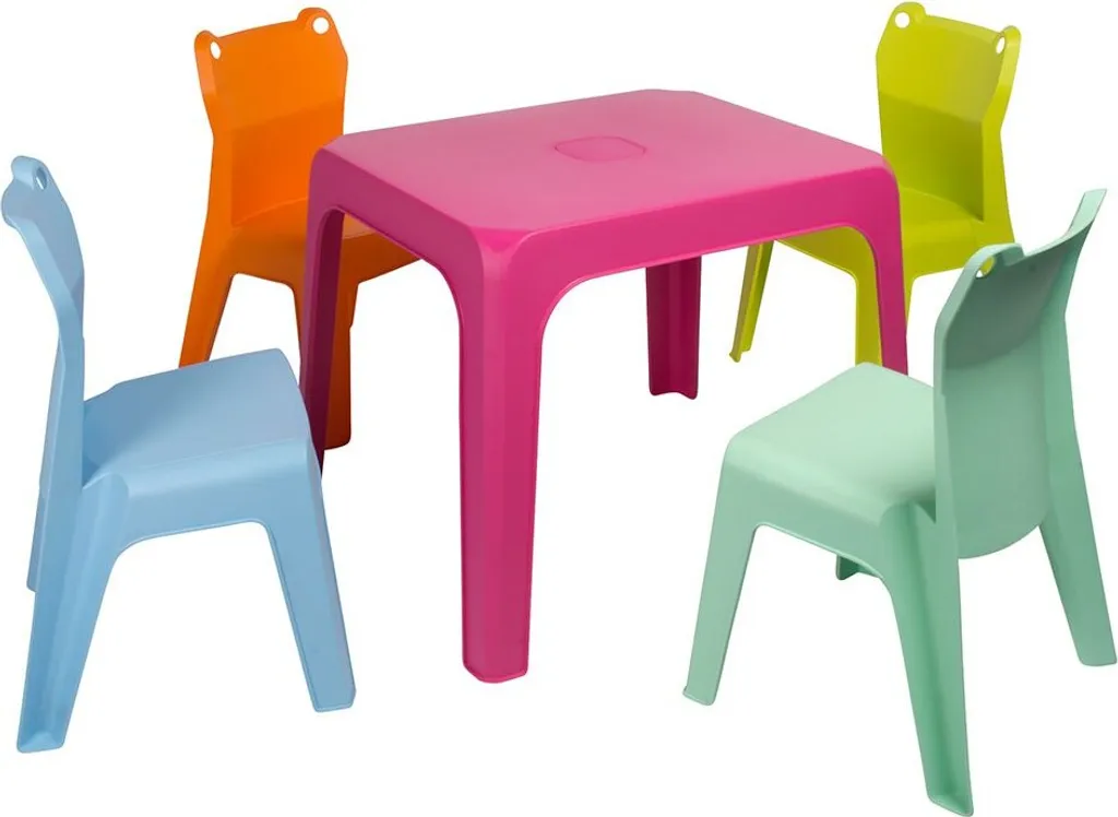 Ensemble Table et Chaises Garbar Jan Frog 1 Multicolore pour Enfant