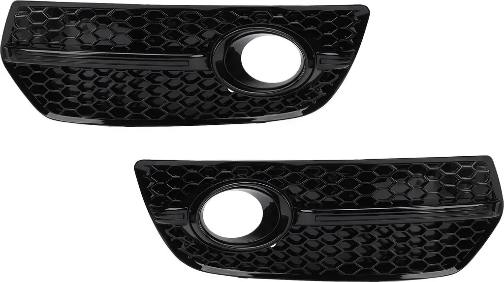 Cache Grille Antibrouillard 8R0807682A : Protection et Look Noir Glossy