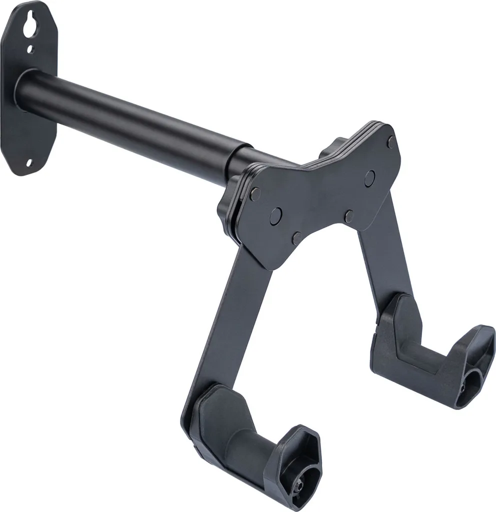 Fixation murale Contec Smart Hold noir : fini les vélos encombrants au sol