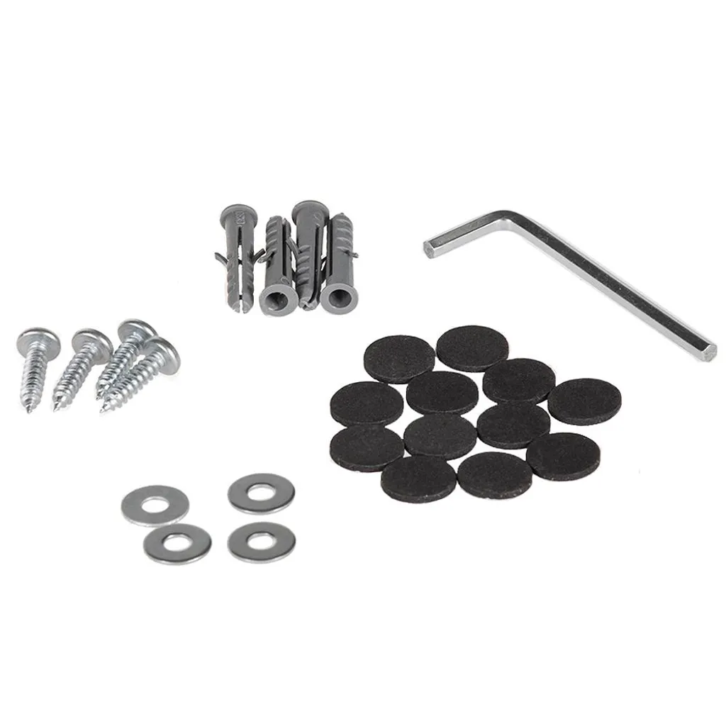 Support de PC réglable argenté avec fixation sous bureau - Robuste 25kg - 6