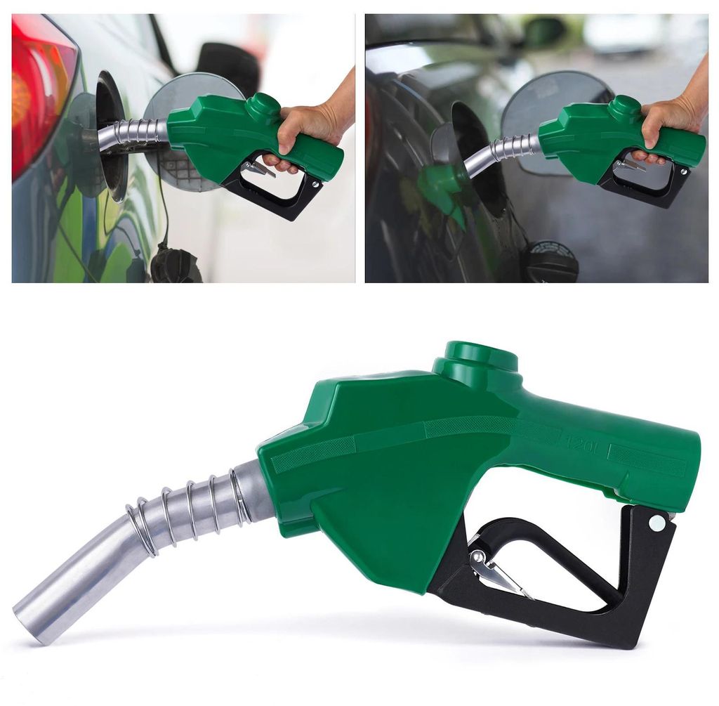 Automatische Zapfpistole/Betankungsdüse - 3 cm Auslass - 120 L/min Durchfluss - Automatikabschaltung - Aluminiumlegierung - Für Diesel/Heizöl/Bi...
