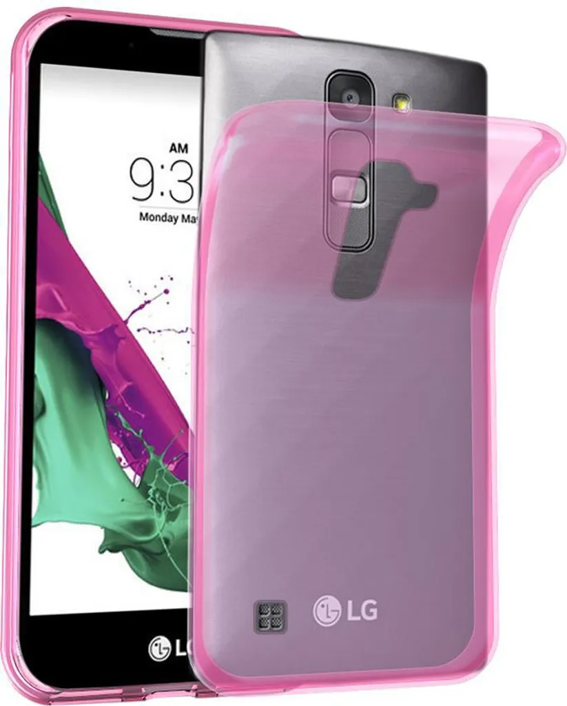 Custodia LG G4C Rosa | Vivi Senza Pensieri con la Cover Cadorabo TPU