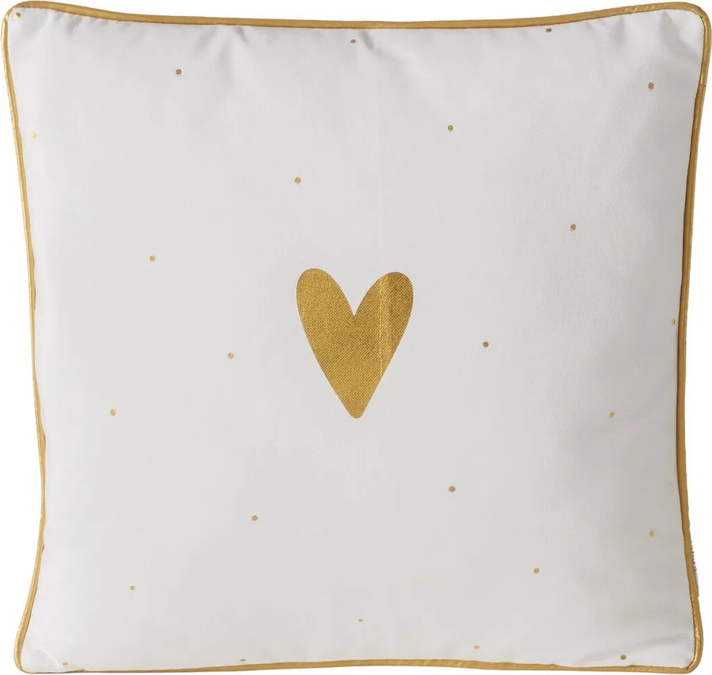 Coussin DILARA 45x45 bordure métal pour raviver une déco trop terne