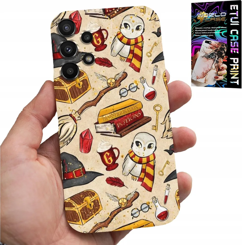 Set Avventura Samsung A32 4G: Cover Bacchetta Magica + Vetro 9H - 1