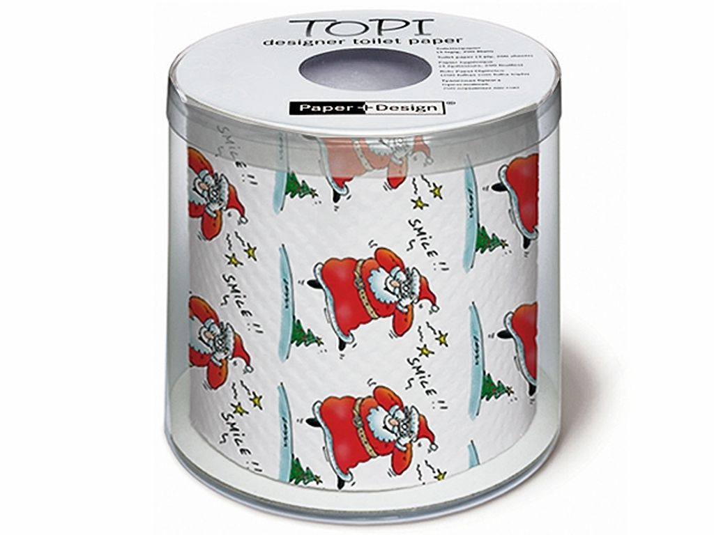 Vánoční toaletní papír Bláznivý Santa Obrázek produktu 