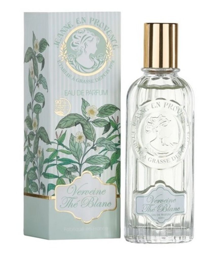 JEANNE EN PROVENCE Verbena Tea Blanc Women's Perfume Eau de Parfum Spray Bottle 60ml France from Grasse