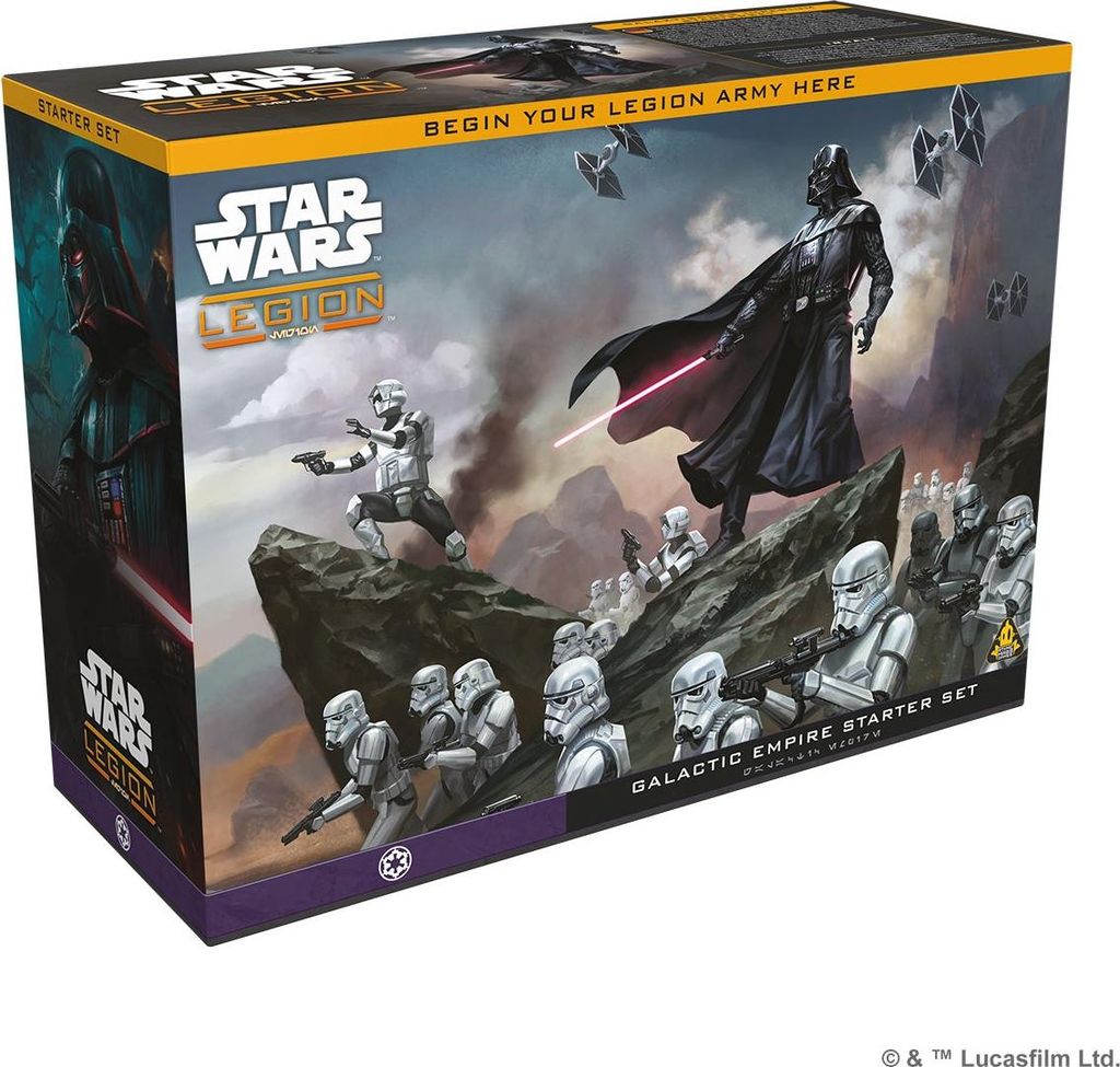 Star Wars Legion Starter Set des Galaktischen Imperiums Produktbild 