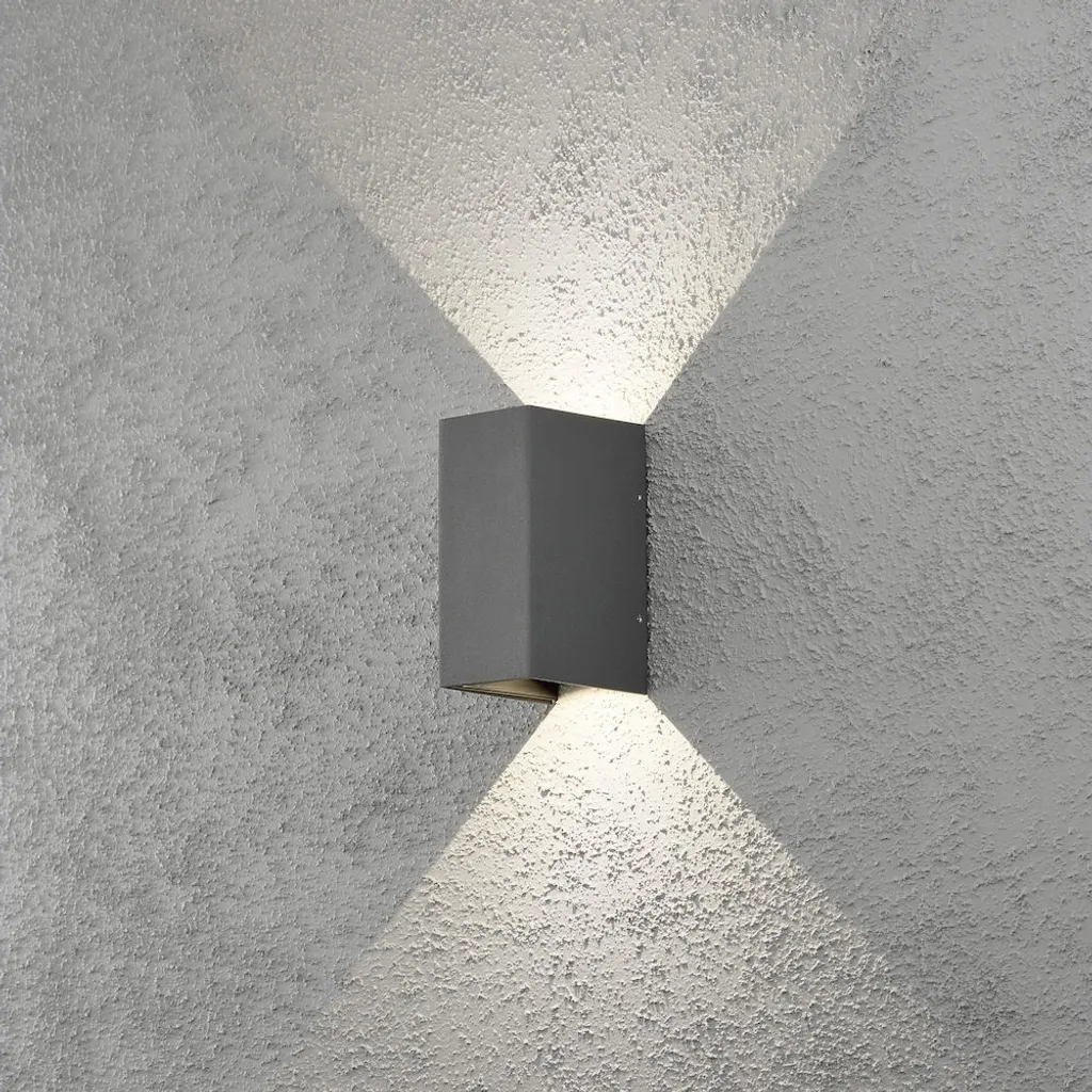 Applique Extérieure Anti-Éblouissement Anthracite à Faisceau Modulable - 22