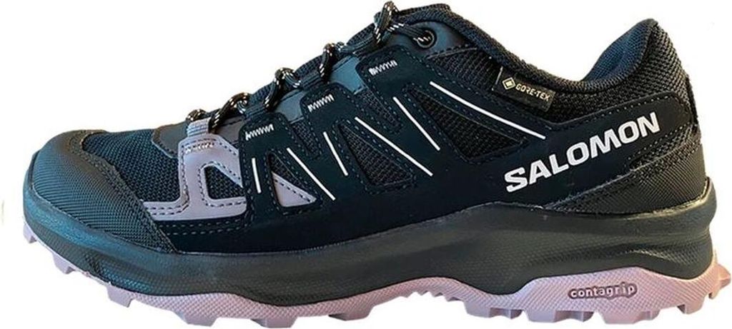 Trail-Laufschuhe für Damen Salomon Storen GTX Schwarz