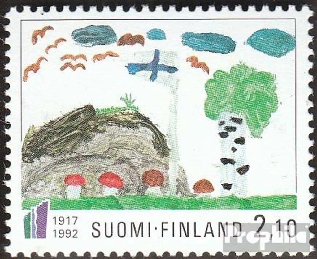 Briefmarken Finnland 1992 Mi 1188 (kompl.Ausg.) postfrisch Produktbild 