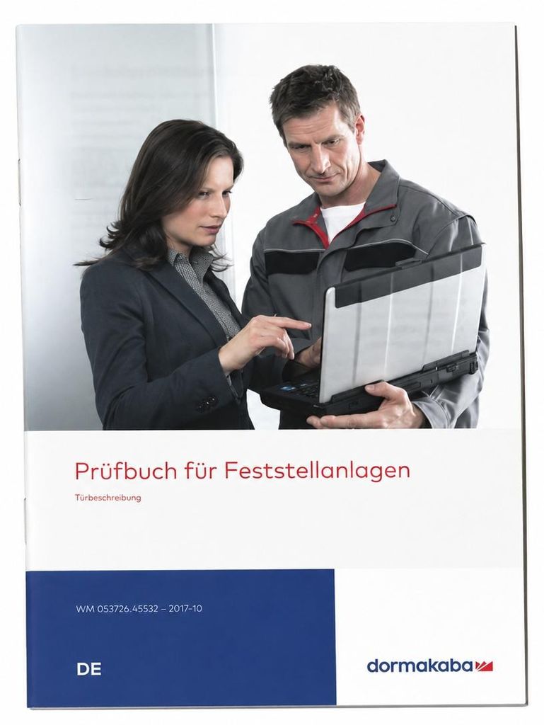 Dorma Prüfbuch für Feststellanlagen Produktbild 