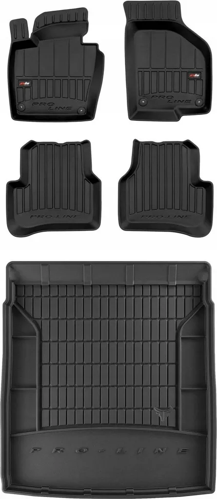 SET di tappetini in gomma 3D VW Passat B6 Berlina 2005-2010