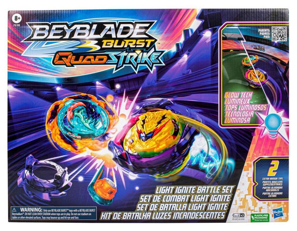 Beyblade F6780EP4, Bojující káča, 8 rok/roky, Nutné baterie Obrázek produktu 
