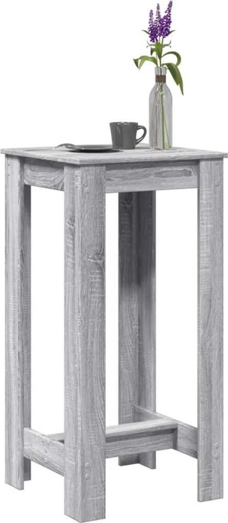 Maison Exclusive - Bartisch Grau Sonoma 51x50x103,5 cm Holzwerkstoff