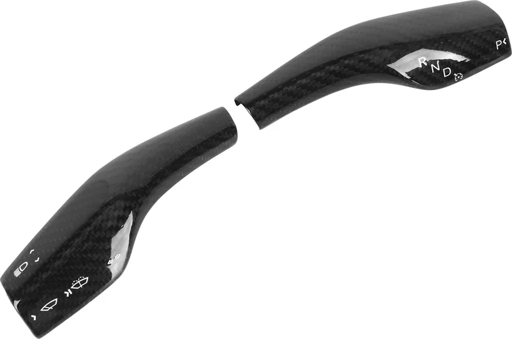 Coprivolante In Fibra Di Carbonio Per Tesla Model 3 E Y (2017-2023) | Impugnatura Ergonomica Antiscivolo - 2