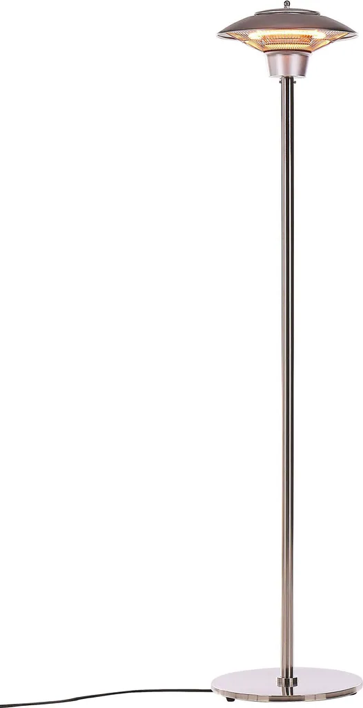 Chauffage rapide contre le froid : radiateur halogène 1500W argent Askja