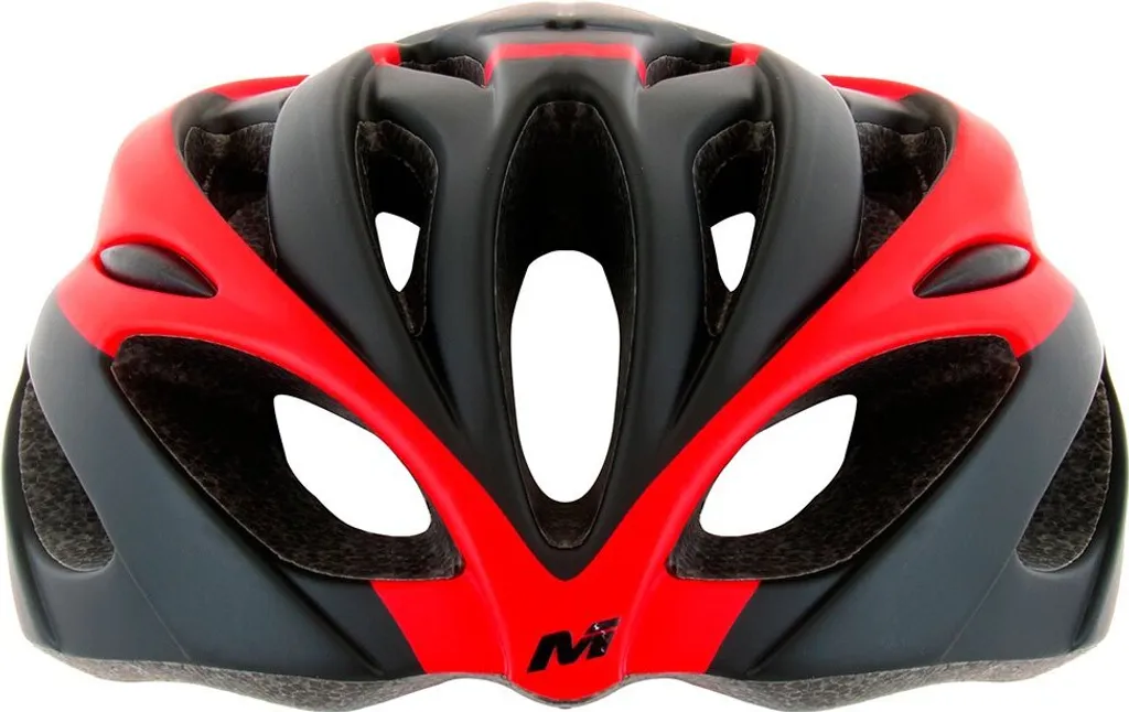 Casque Massi Comp M Rouge Noir - Design Aérodynamique et Ventilation Max