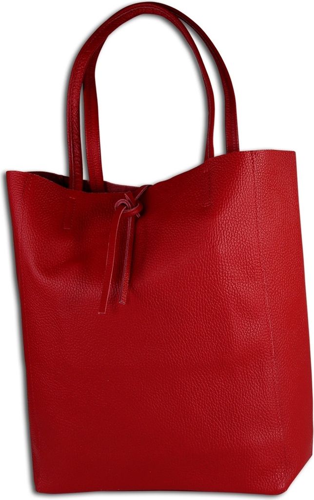 Toscanto Handbags Shopper, rot Leder OTT112SR Produktbild 