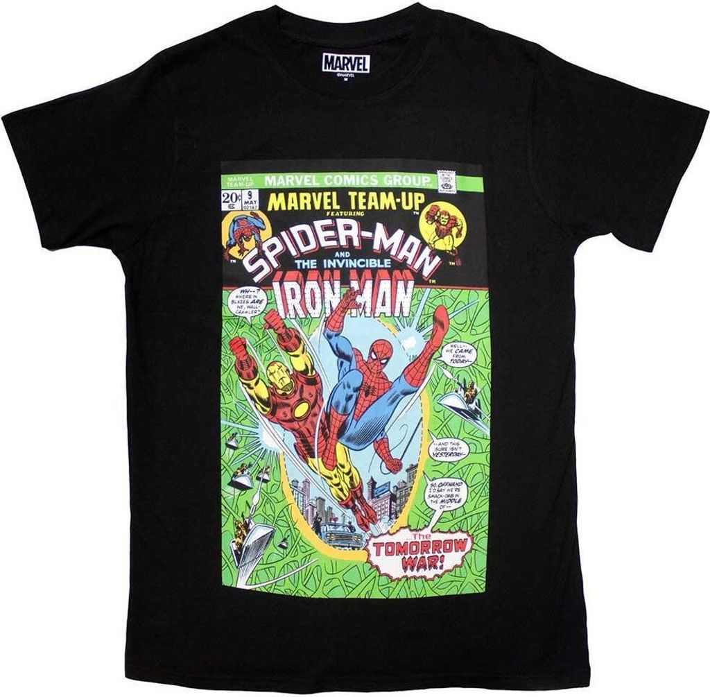 Marvel Comics - T-Shirt für Herren/Damen Uni RO11428 (XXL) (Schwarz)