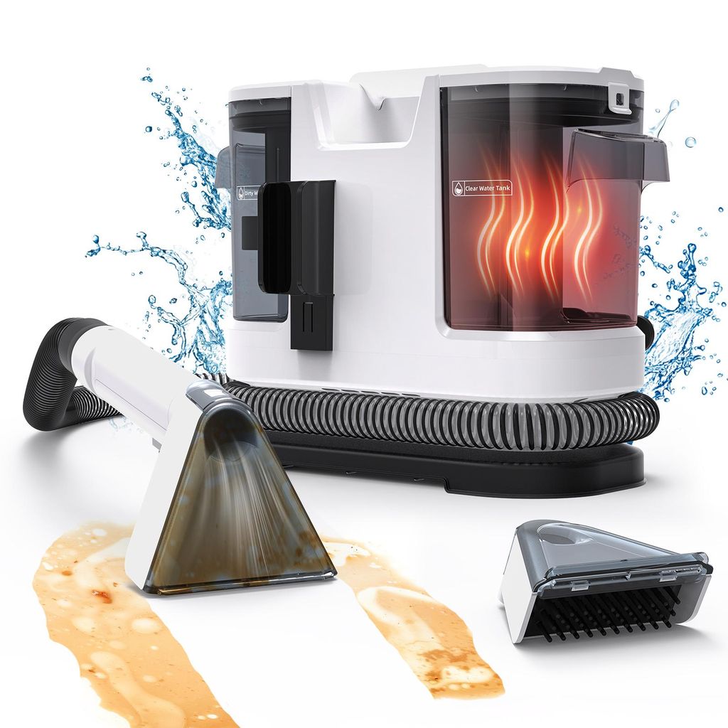 Lubluelu V8-B : Nettoyeur de tissus avec fonction d'eau Image du produit 