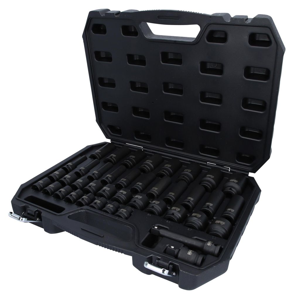 KS Tools 1/2 Sechskant-Kraft-Stecknuss-Satz, 40-tlg Produktbild 