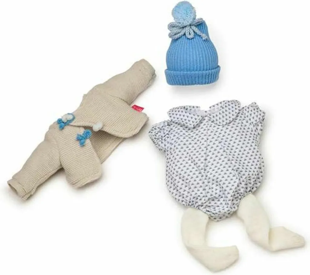 Tenue de Rechange Poupée 38 cm - Ensemble Berjuan Bleu pour Enfant