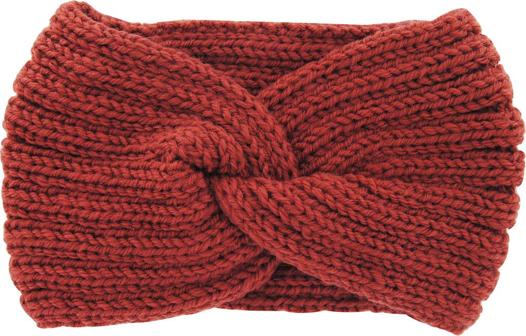 axy Damen Strick Stirnband mit Twist Knoten, Winter Haarband, Headband gestrickt Haarband