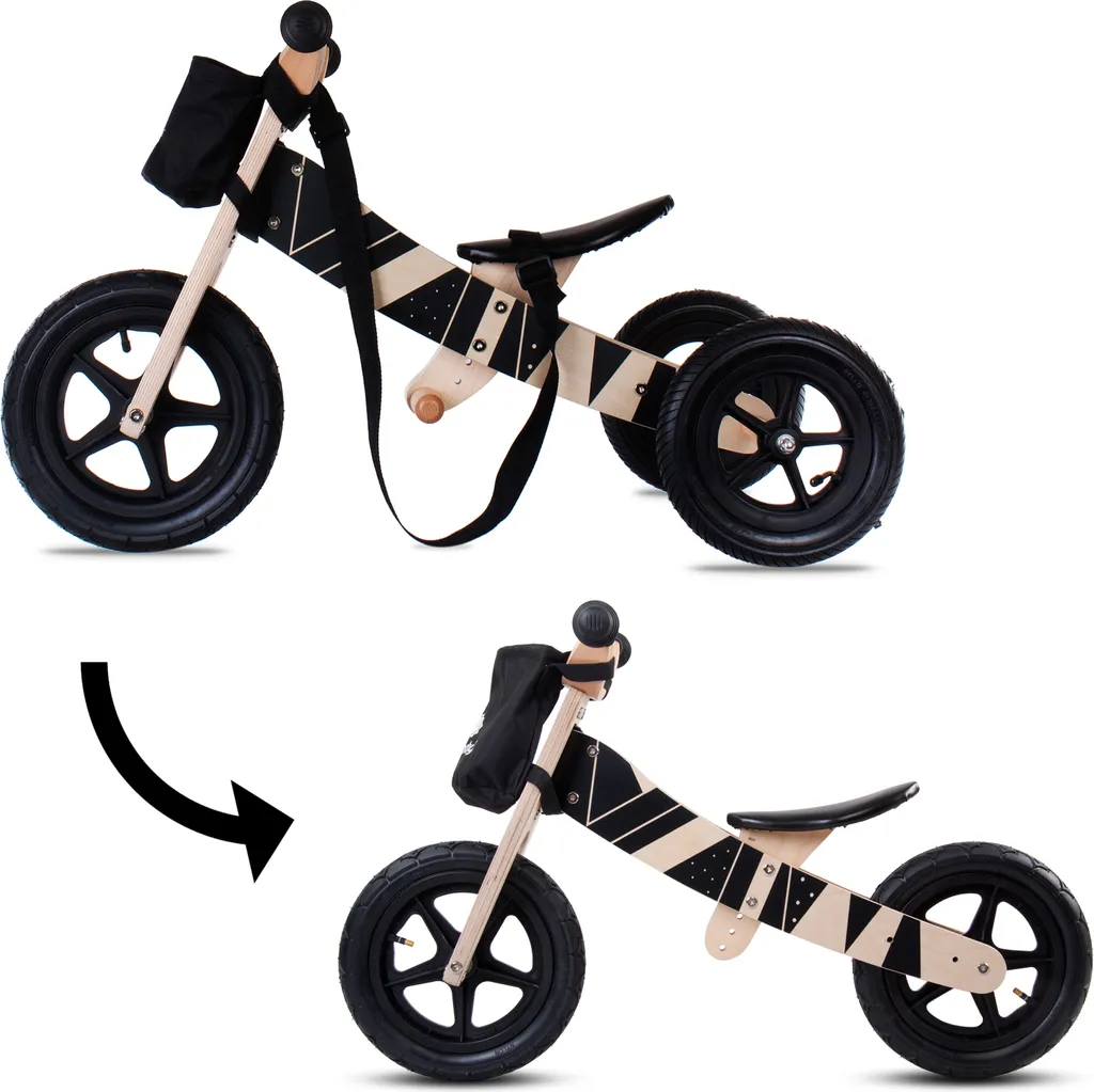 Tricycle bois pour apprendre l'équilibre enfant 2 ans Twist Plus Samoa