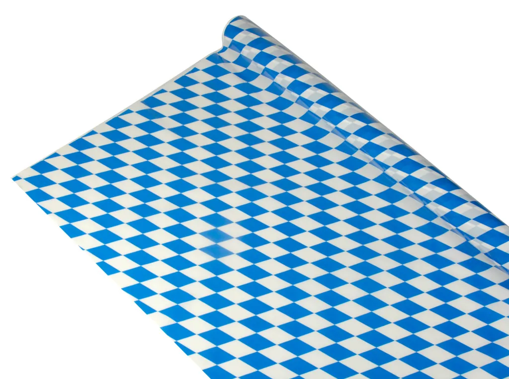 Papstar Tovaglia in Foil 20m x 1m Blu Bavarese - Resistente e Lavabile