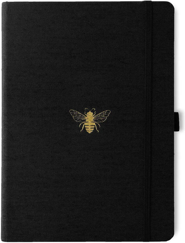 Pro B5 Black Bee Notebook - Carta 160gsm per Acquerello e Journaling