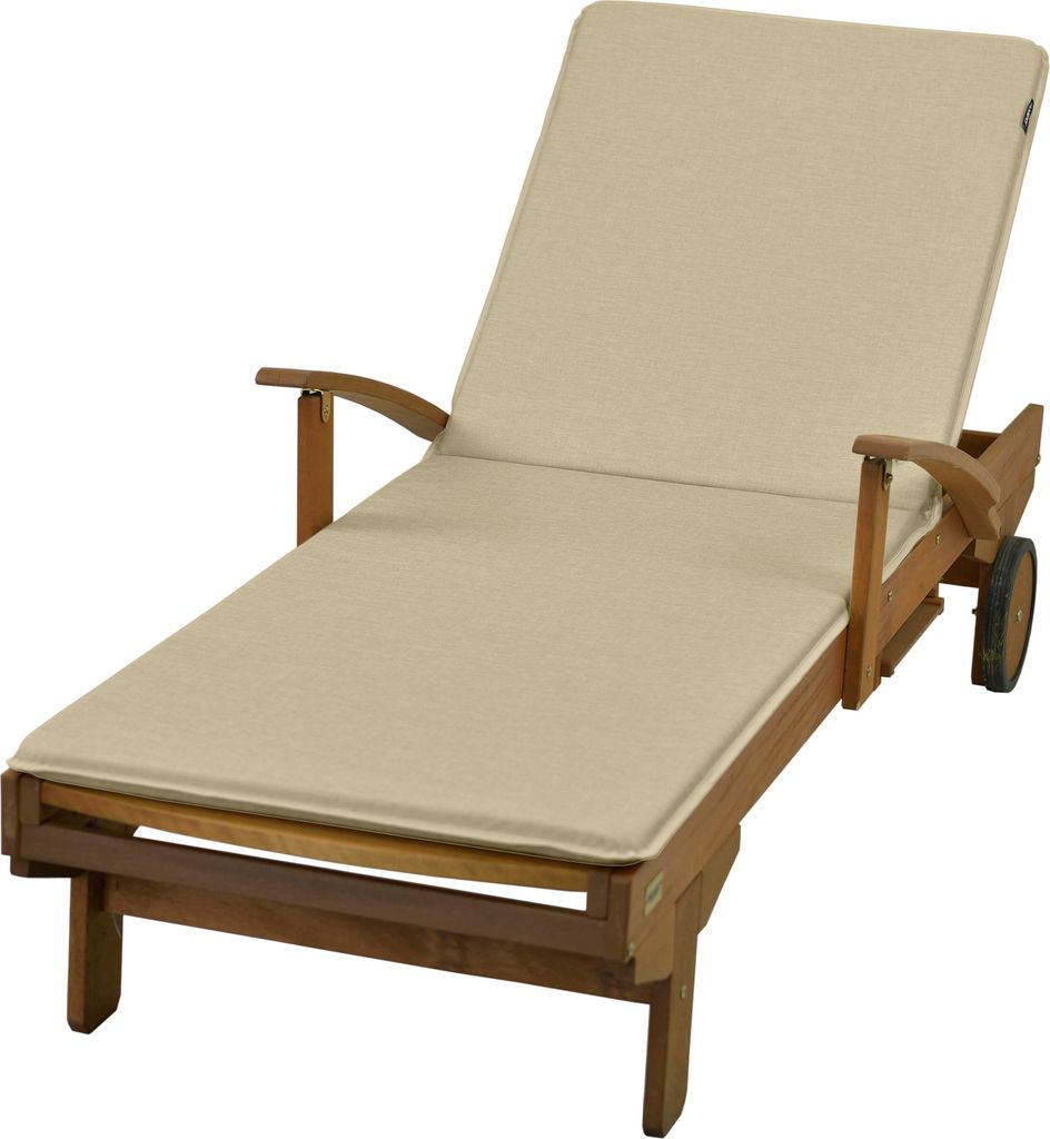 AMPO Gartenliege Liegenauflage Auflage Liege Kissen Sonnenliege Polsterkissen