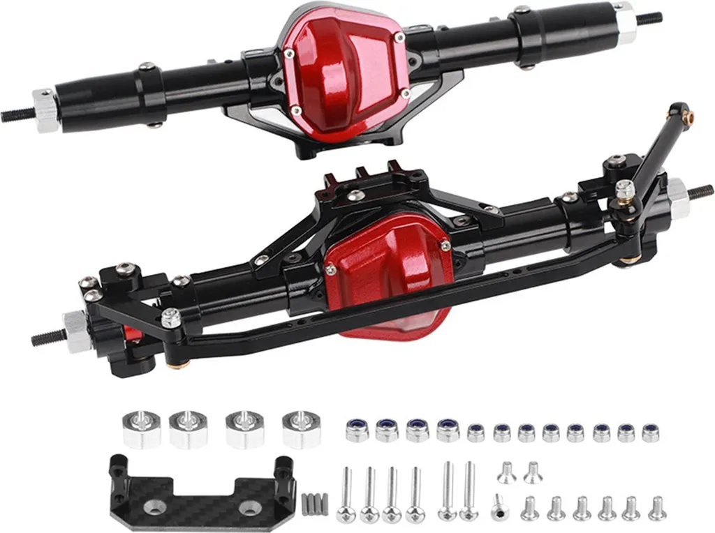 Arbre de transmission et essieu RC en métal pour Jeep Axial SCX10 1/10