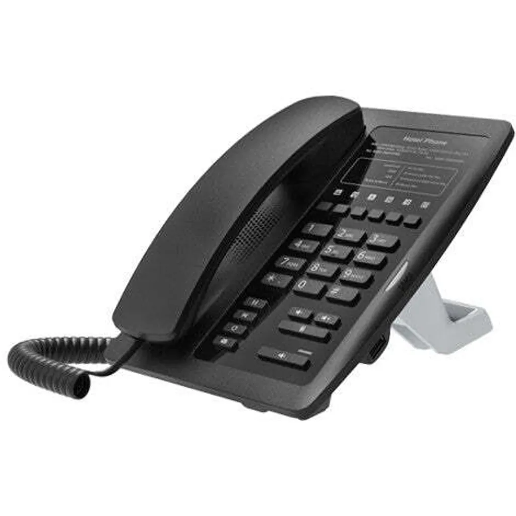 Fanvil H3W Telefono IP WiFi Nero: 2 SIP e Audio HD | Pronta Consegna