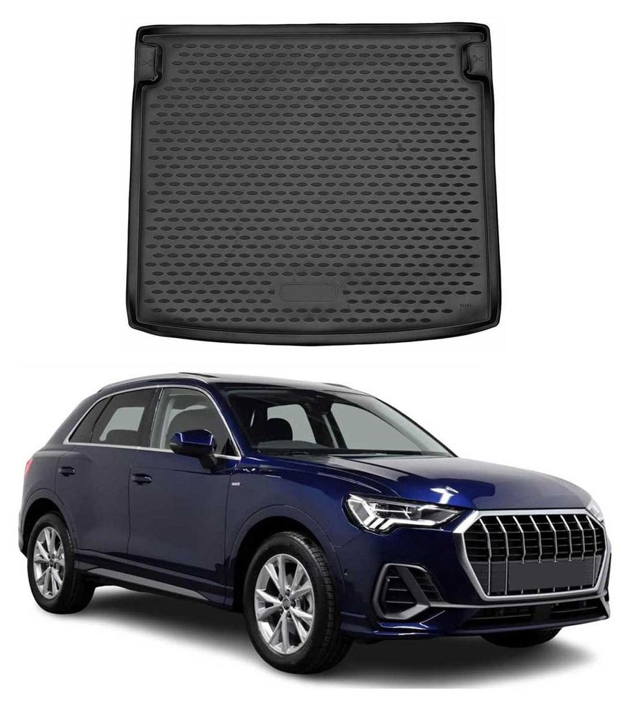 OMAC Tapis de coffre pour Audi Q3 F3 2018-2024 caoutchouc Image du produit 