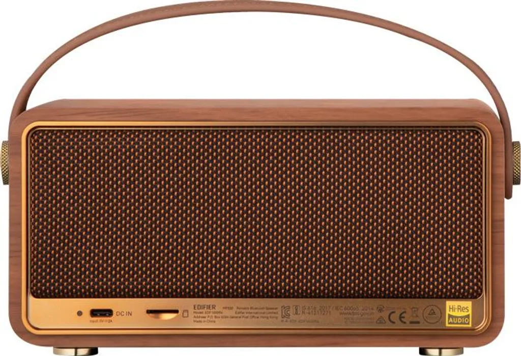 Enceinte Bluetooth EDIFIER MP330 marron au son stéréo puissant - 12