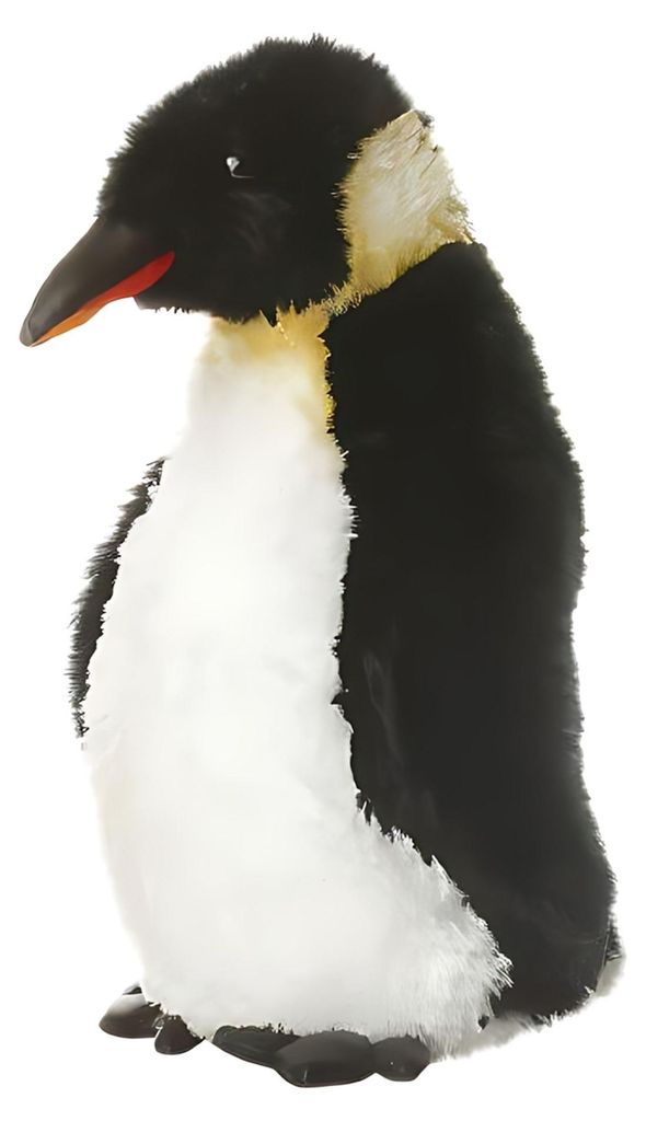 Aurora Mini Flopsies Kaiserpinguin Schwarz 20 cm Produktbild 