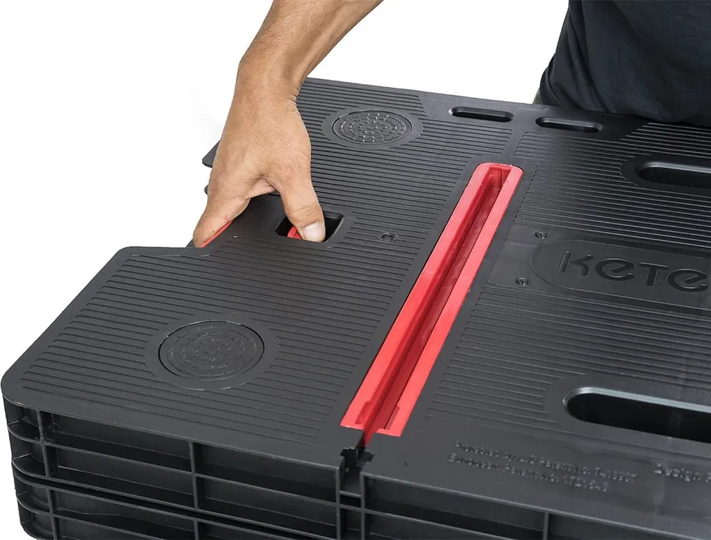 Établi pliant transportable KETER avec plateau de serrage polyvalent - 40