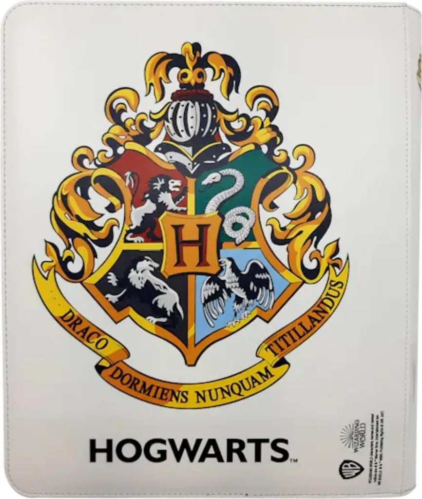Rangement Cartes Dragon Shield Codex Hogwarts Zip pour Joueurs de Standard