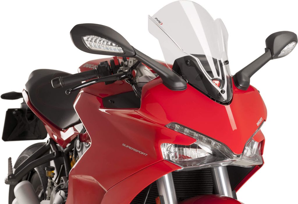 PUIG 9434W Z-Racing Scheibe passend fuer DUCATI SUPERSPORT 939 Transparent