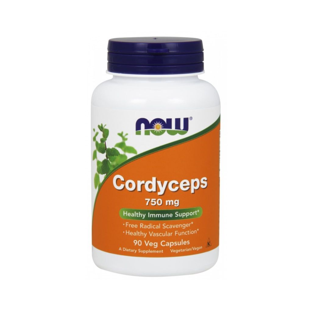 NOW Foods champignon Cordyceps 750 mg 90 capsules BI3717 Productafbeelding 