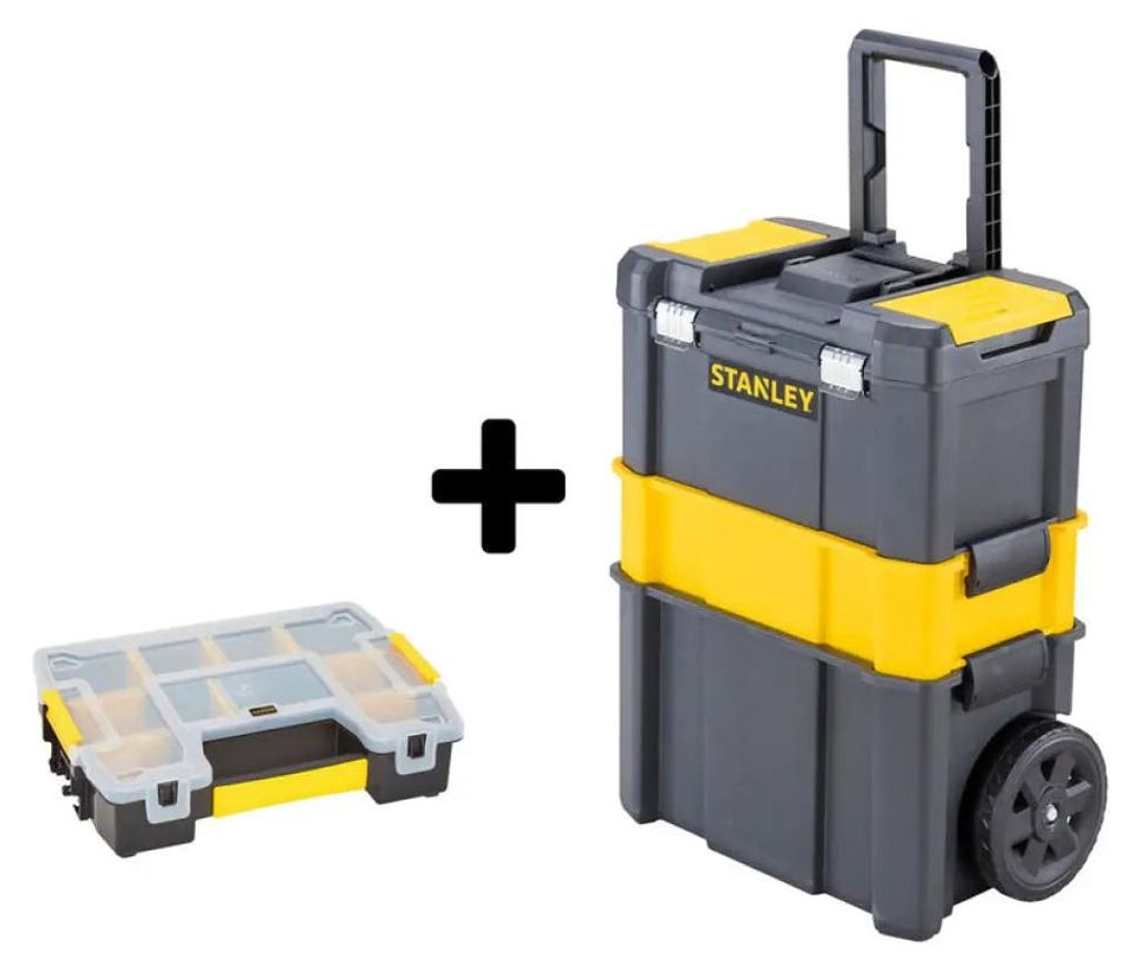 Stanley mobile Werkstatt mit Rädern und Organizer, Produktbild 
