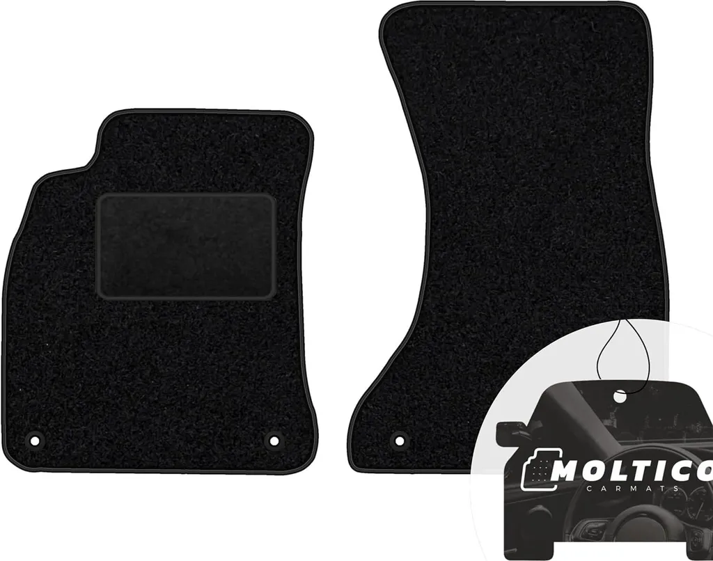 Tappetini Anteriori Velour Nero Audi A6 C5: Qualità moto-MOLTICO