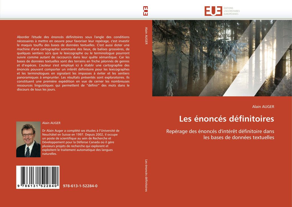 Les énoncés définitoires