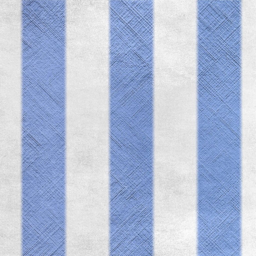 Royal Samt Stoff Polyester Zum Nähen - Motiv Blaue Streifen